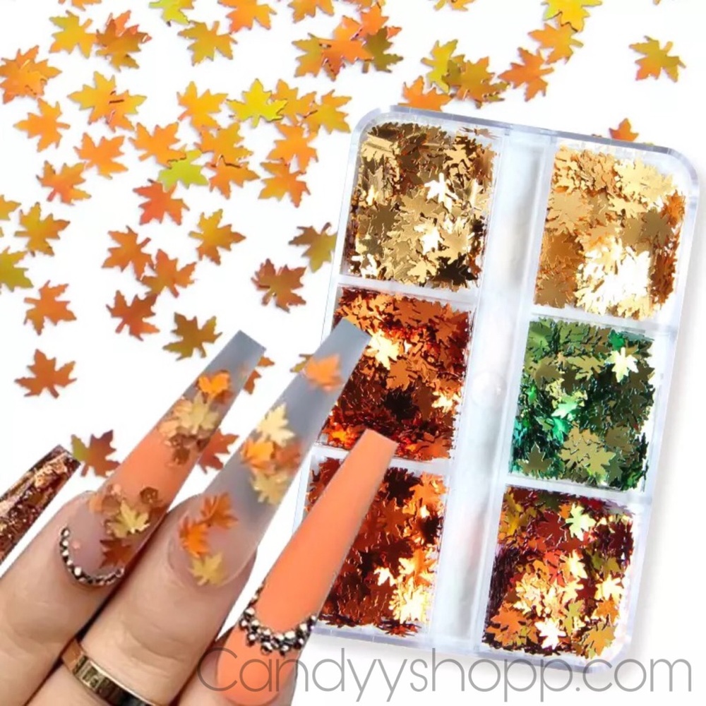 Nail Art Glitter Sequins Flakes Manicure 3D Decorations
